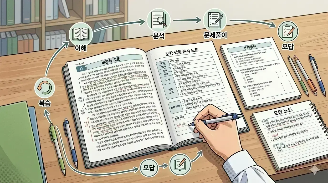 고등학교 진학을 앞두고 있거나 고등 내신과 수능 국어를 함께 준비하면서 지문 이해부터 문제풀이와 과제 관리까지 체계적인...